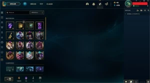 CONTA LOL COM TODAS AS SKINS(1359 ATÉ O MOMENTO) - League of Legends