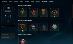 Conta LOL - League of Legends