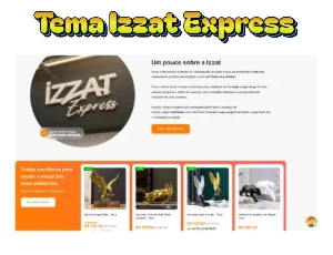 Tema Shopify Izzat Express + Atualizações - Others