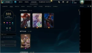 Conta league of legends 230 LOL