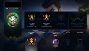 Conta league of legends 230 LOL
