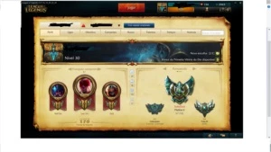 Conta LoL platina V com skins tdos Champs, 17 page runa - League of Legends