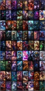 Conta LoL platina V com skins tdos Champs, 17 page runa - League of Legends