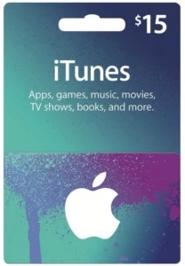 Conta ID Apple iTunes Com Saldo Gift Card De Crédito $15 - iTunes Gift Cards