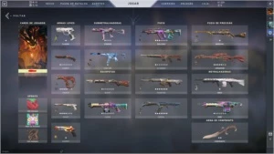 Conta VALORANT - Platina 1 + Skins