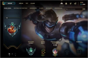 Conta lol League of Legends - Platina 1