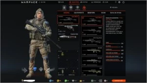 Vende-se conta level up com 2 contas de Warface com warbox