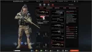 Vende-se conta level up com 2 contas de Warface com warbox