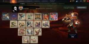 Dota 2 - Imortal Rank 1.856 - 7.465 de MMR