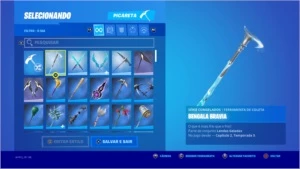 Conta Fortnite - 313 Skins; 106 Picaretas.