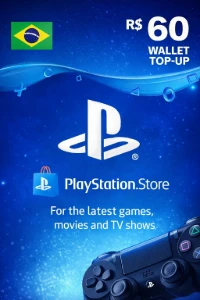 PlayStation Network Card 60 BRL (BR) PSN Key BRAZIL - Gift Cards