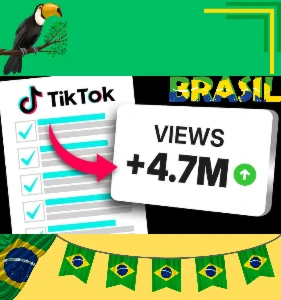 Visualizações Tiktok Brasil + Bônus