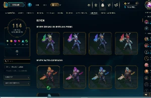 SUPER conta de League of legends LOL