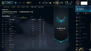 Conta League Of Legends Platina III - Conta Antiga Toda Ok LOL