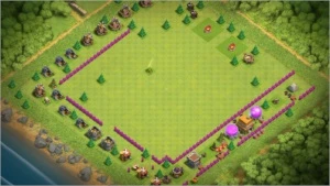 Clash Of Clans Cv6 No defenser full