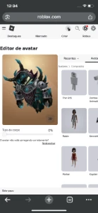 Vendo está conta com korblox e vários outros acessórios - Roblox