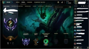 Conta LOL Diamante IV mmr alto, com 128 skins barato - League of Legends