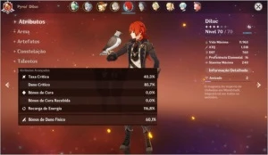 Genshin Impact AR44+ GANYU, KLEE, ALBEDO, DILUC, KEQING