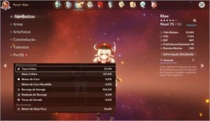 Genshin Impact AR44+ GANYU, KLEE, ALBEDO, DILUC, KEQING
