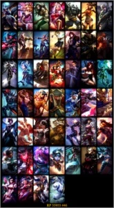 CONTA DIAMANTE 3 // 121 CAMPEÕES // 46 SKINS // 9 RUNE PAGES - League of Legends LOL