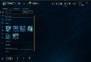 Ouro 1 com 50 Champs e 6 Skins - League of Legends LOL