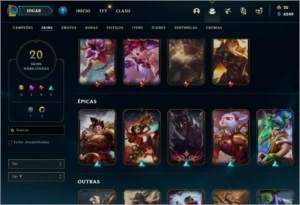 CONTA GOLD PROMOÇÃO - League of Legends LOL