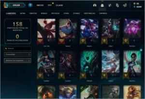 CONTA GOLD PROMOÇÃO - League of Legends LOL