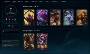 Conta Diamante 3 (dropada do mestre) - League of Legends LOL