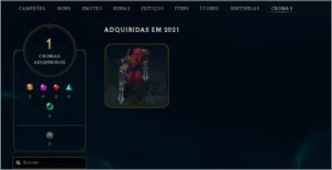 Conta Diamante 3 (dropada do mestre) - League of Legends LOL