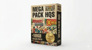 Mega Pack HQs Marvel - Coleção Digital Completa 100GB+ - eBooks