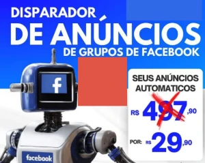 Disparador De Anúncios Nos Grupos Do Face - Serviços Digitais