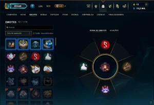 Bronze 3 com 30 Champs e 11 Skins - League of Legends LOL