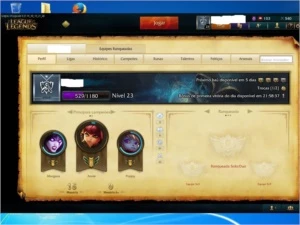 Conta lvl 23 Promoçao de natal - League of Legends LOL