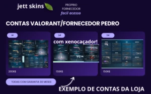 Valorant: Contas Garantia de 3 meses e full acesso.