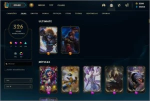 🔥 CONTA LOL – 314 SKINS, NÍVEL 292, TODOS OS CAMPEÕES 🔥 - League of Legends