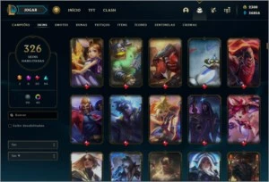 🔥 CONTA LOL – 314 SKINS, NÍVEL 292, TODOS OS CAMPEÕES 🔥 - League of Legends