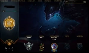 CONTA DE LOL - COM 90 CAMPEÕES COM 23 SKINS - League of Legends