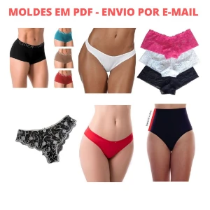 Kit Moldes de Calcinhas / Super Varierades e Estilo Promoção - Outros