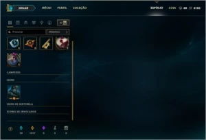Conta de League Of Legends Nv30 43 Champs LOL
