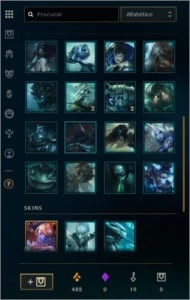 Vendo Conta lvl 180 - ( S9 GOLD III ) na md10 MUITO BARATA - League of Legends LOL