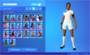 Conta fortnite com skins exclusivas