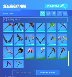 Conta fortnite com skins exclusivas
