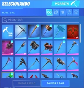 Conta fortnite com skins exclusivas