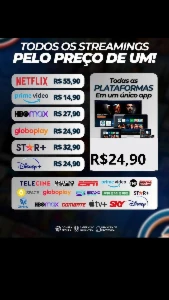 Tenha acesso os melhores filmes e Series do ano e antigos - Assinaturas e Premium