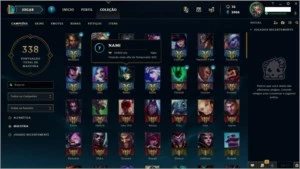 CONTA 78 SKINS/ DIAMANTE 5/ MMR ALTO/ NV 42 - League of Legends LOL