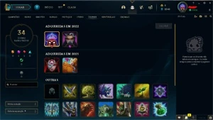 Conta Ouro 4 (Email nao verificado) - League of Legends LOL