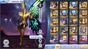 Papilon + Shiryu Divino  A84 - Saint Seiya Awakening SSA
