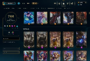 Conta De Lol / Várias Skins Prestígio + Elo Alto - League of Legends