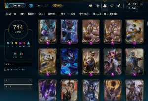 Conta De Lol / Várias Skins Prestígio + Elo Alto - League of Legends