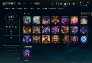 Conta De Lol / Várias Skins Prestígio + Elo Alto - League of Legends